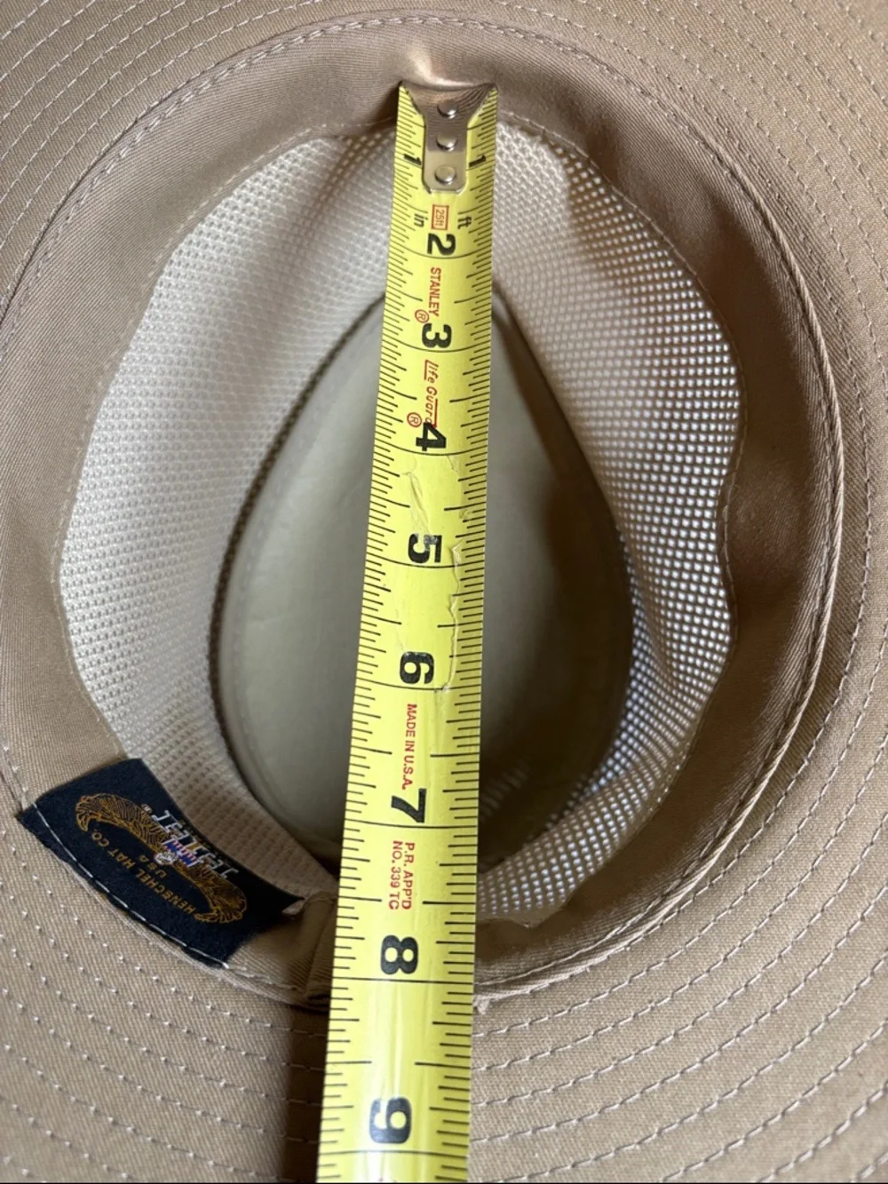 Henschel Hat Co Fully Vented Mesh Fedora Size xL